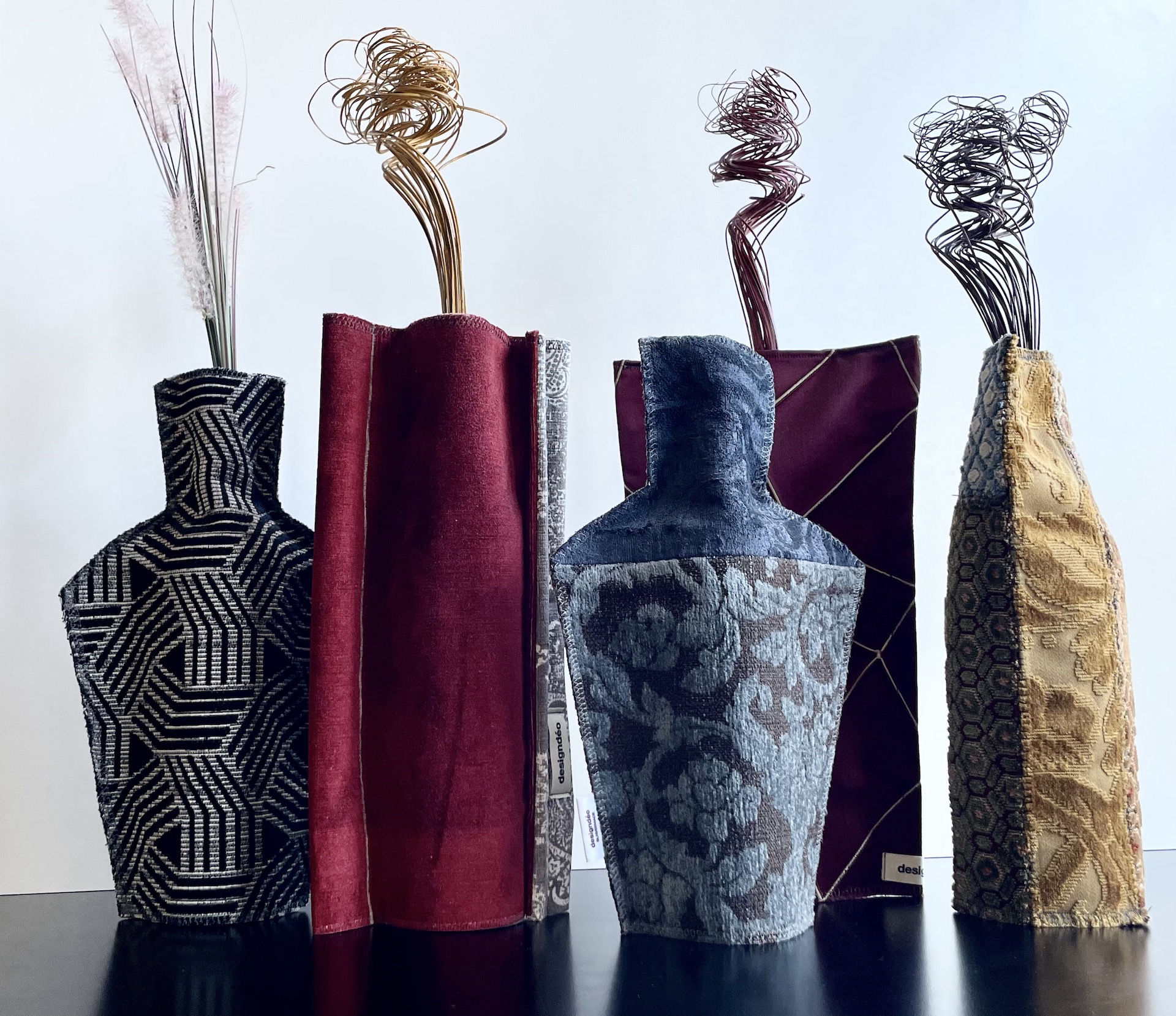 designdéo_fabric vase collection